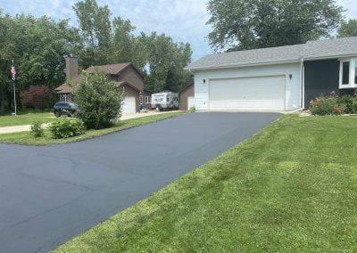paved and sealed driveway