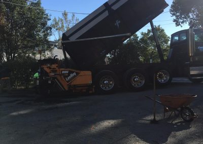 parked trucks