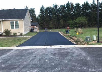 new driveway