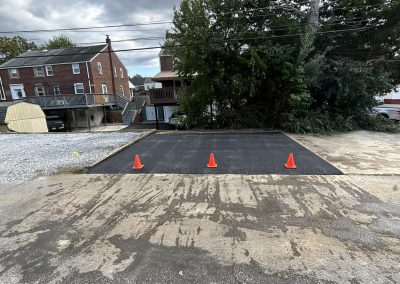 new asphalt road