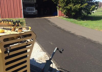 new asphalt road